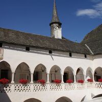 Innenhof des Schlosses Frauenstein