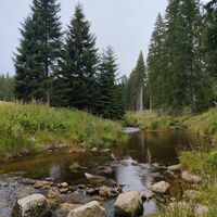 Furt am Teufelsbach neben Wanderweg Nr. 3