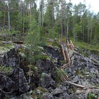 Hiidenportti-Schlucht