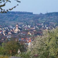 Blick auf Unteröwisheim