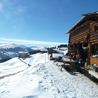 Die 'Bodähütte' - uriges Ausflugsbeizli im Winter
