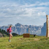 Themenweg Out of the box - Ciampac Alba di Canazei ©Archivio Funivia Ciampac e Contrin S.p.A.