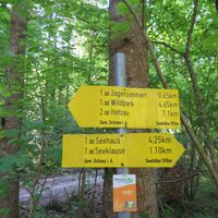 Almtaler Haus - Habernau/Jagersimmerl - Almsee - Hochpfad/Gschirrsattel -  Offensee - Jh. Fahrnau - Rindbachschlucht - Ebensee