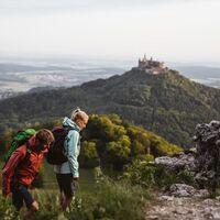 Zeller Horn und Burg Hohenzollern