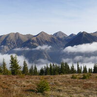 gegenüber die Seckauer Tauern, was für ein traumhafter Anblick