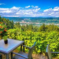 Blick auf Rudolstadt
