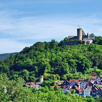 Blick auf Schloss Biedenkopf