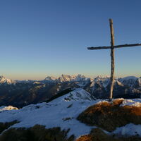 bevor es weiter geht nochmal ein Blick zu den Ennstaler Alpen