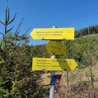 Beschilderung, Gösser und Lärchsattel Wanderweg, Oststeiermark