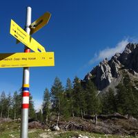 Kurz vor der Klagenfurter Hütte