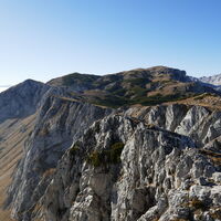 Gewaltiger Blick über das Hochplateau