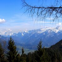Ausblick auf das Tennengebirge