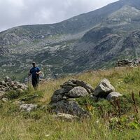Panorama beim Abstieg
