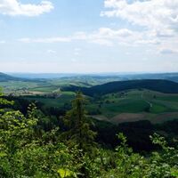 Aussicht ins Wutachtal vom "Feldbergblick"
