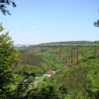 Ausblick auf die Müngstener Brücke