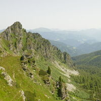 von dieser Seite ist der Schwarzkogel eigentlich ein formschöner Gipfel