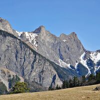 Falknis-Massiv von der Fläscher Alp aus gesehen