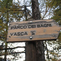 Der Park der Bäder in Bormio