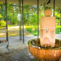 Ludowingerquelle im Trinkpavillon - Kurpark Friedrichroda
