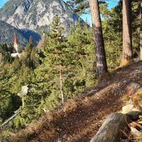 unterwegs am Notburgasteig in Maurach in Richtung Kanzelkehre