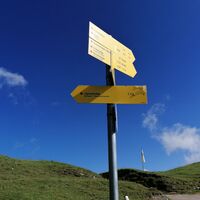 Wegbeschilderung ab Gräner Ödenalpe