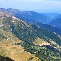 Panorama der Assietta-Straße