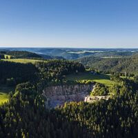 Steinbruch in Tennenbronn