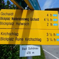 Kirchschlag i. d. Buckligen Welt - Bad Schönau - Hutwisch - Gschaidt