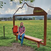 Landschaftsrahmen auf der Mell