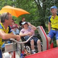 Barrierfreie Draisine