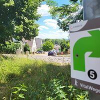 Beschilderung auf dem VitalWeg 5 und 22