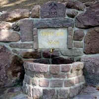Brunnen " Glück Auf "