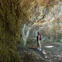 prähistorische "Nebelhöhle" im Fürstlichen Park Inzigkofen