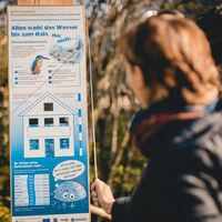 Unterwegs am Erlebnisweg "klimawandeln"