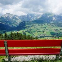 Toggenburger Höhenweg Etappe1 Ausblick Dunkelboden