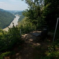 Donausteig - Aussichtsblick Predigtstuhl, Waldhausen im Strudengau