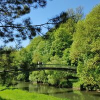 Schlosspark Meiningen - Bogenbrücke