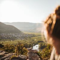 Blick von der Ruine Dürnstein