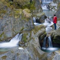 Kolken in der Groppensteinschlucht