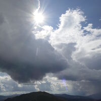 zwischendurch scheint doch wieder die Sonne