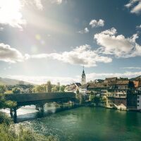 Blick auf Olten