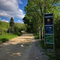 Sternenweg zur Sternwarte Lèbe