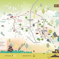 Ein Bauernhof, eine Wanderung: Ferme-Auberge Thannerhubel (Route)