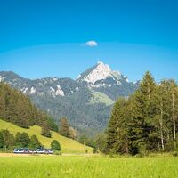 Mit der BRB Richtung Wendelstein