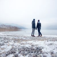 Winterspaziergang in Gmund am Tegernsee