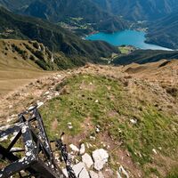 Aussicht von dem Kreuz von Parì