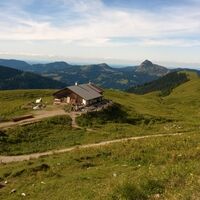 Die idyllisch gelegene Gappenfeldalpe