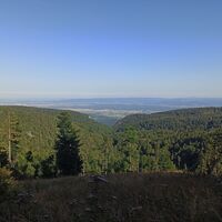 Auf dem Kanzelweg Richtung Plackles
