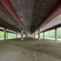 Unter der Prater-Hochstraße durch (aka Südost-Tangentn)