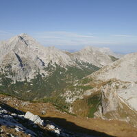 Hochtor, Planspitze und unterhalb der Sulzkarhund